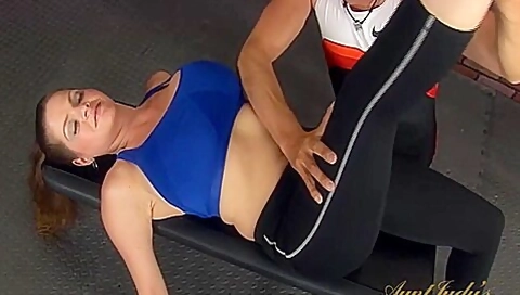 June Summers In June Gets Fucked In A Locker Room