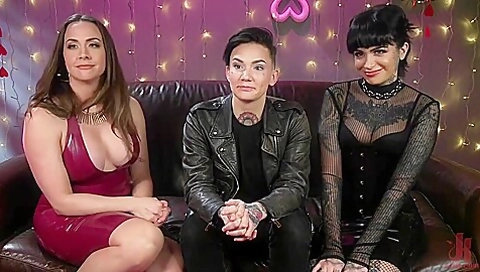 Fuck Love Party 2: Leigh Raven And Chanel Preston Devour Nikki Hearts