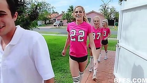 Riley Star, Ricky Spanish And Aspen Celeste - Penalty Cum Shot
