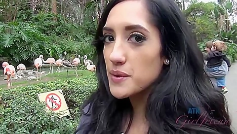 Chloe Amour - A Big Smile On A Date At The