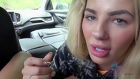 Bella Takes A Hike With You, And Jerks You Off - Bella Rose